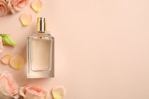 holiday fragrances in Lekki displayed on festive background